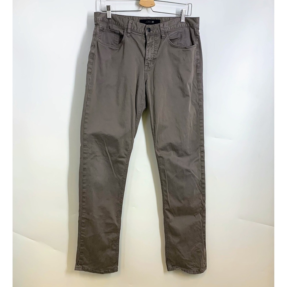 JOES JEANS Men's Brixton Straight Cotton Blend Straight Leg Casual Pants Size 33